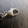 Solid men unisex silver bracelet Image 2