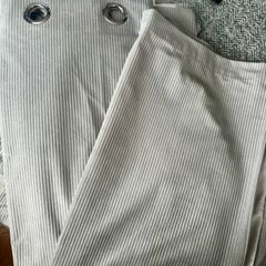 grey curtains
