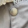 Vintage Forecast Wax Jacket Womens Sz 40 M Dark Blue Corduroy Collar Country Coat Image 7