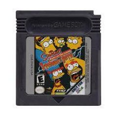 GBC Game 16 Bit Video Game Boy Color Advance Cartridge Console Card The Simpsons Treehouse of Horror for GBC/GB