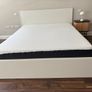 King Size Bed - IKEA MALM Bed w. Emma Mattress Image 5