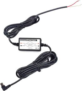 DC 12V to 5V Car Dash Cam Charger Right Plug Mini USB Hardwire Kit, Direct Wired Charging Cable Kit for Dash Cameras GPS Navigator Tablet DVR Recorder DC 12-24V Input