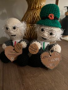 Mini Mickey T hand crocheted unique gift (only 2 Available)
