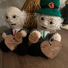 Mini Mickey T hand crocheted unique gift (only 2 Available)