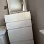 tall chest of drawers white Image 9