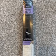 Blackout Roller Blind 60cm Linen