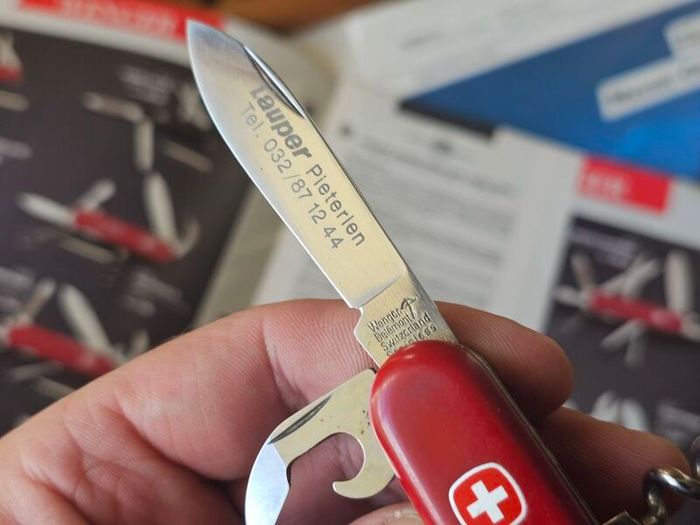 Vintage Wenger Backpacker Discontinued 85mm Swiss Army Knife Collectable