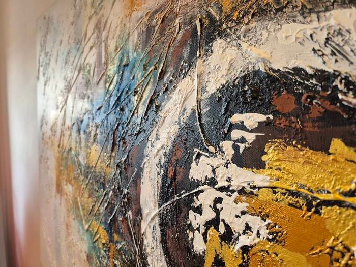 Large abstract painting