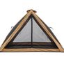 Quick Pitch Canvas Tent 360 panoramic view Sets Up In One Minute Image 7