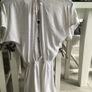 Ladies white play suit/ beach wear. Size 8/10 River Island Image 2