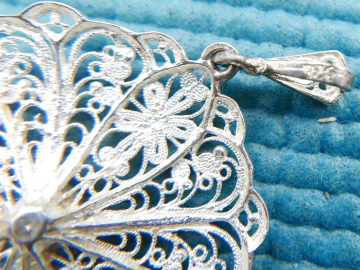 Antique Sterling Silver 925 Pendant 6,23g
