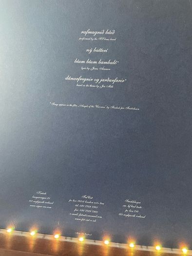 Sigur Ros- Ny Batteri (EP / First Press)