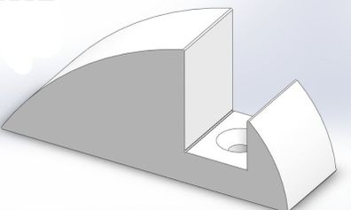 12mm 18mm MDF plywood shelf brackets