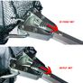 Collapsible Fishing Nets Aluminum Alloy Fishing Tools Small Mesh Foldable Landing Net Pole Casting Network Trap Image 2