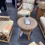 Wicker chairs and table Image 2