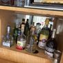 Walnut drinks cabinet Image 3