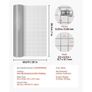 Hardware Cloth, 12.7 mm 1 x 20 m 0.8 mm Diameter Chicken Wire Fence, Hot-Dip Galvanized After Welding Metal Wire Mesh Roll, Garden Plant Welded Fencing Roll, Supports Poultry Netting Cage Fence Image 7