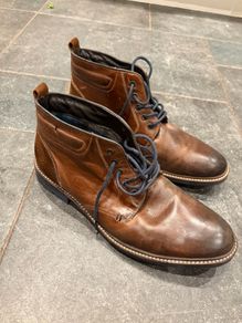 Dubarry Brown Leather Lace Up Ankle Boots EU 46