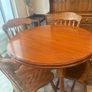 Solid Pine extendable table Image 2