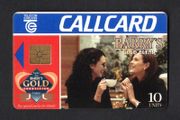 1996 Ireland 10 unit Barry's Gold Blend tea. (Gemplus GEM1) Call Card Used. Telecom Eireann card number 1118