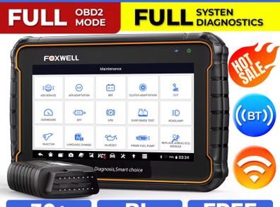 FOXWELL GT60 BT All System Car OBD2 Scanner Diagnostic Scan Tool BLUETOOTH