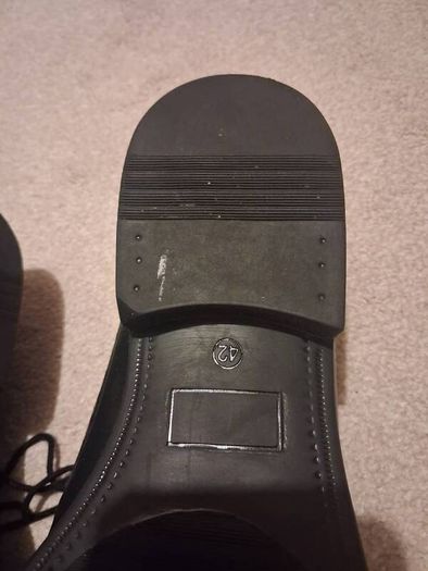 Dubarry Dyson mens shoes black size 8