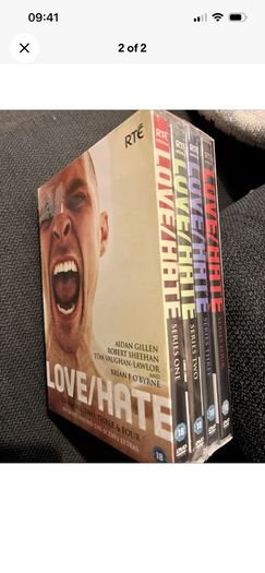 LOVE/HATE  Complete Series 1,2,3,4 RTE DVD Box Set Dublin Gangland Crime Drama brand new sealed