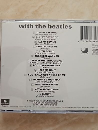 Beatles CD  - With The Beatles