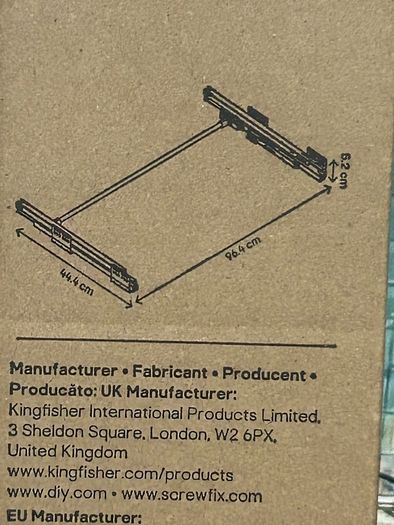 Soto drawer rails