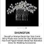 Brand new Bridal hair comb pin clip- weeding- Pearl fork pigtail holder Image 3