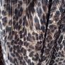 Crimped Fabric Leopard Dress Image 2