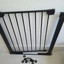 Noma Pressure Fit Stair Gate in Black Image 3
