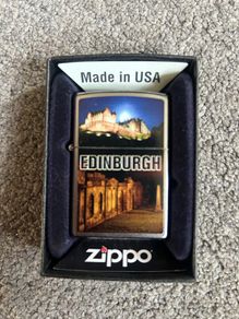 Zippo lighter Edinburgh