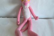 Vintage Pink Panther Soft Toy Plush