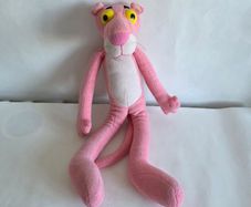 Vintage Pink Panther Soft Toy Plush