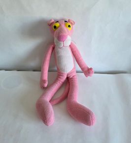 Vintage Pink Panther Soft Toy Plush