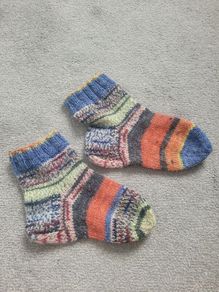 Kid's Hand-made Socks, size: 10/28 (17cm)