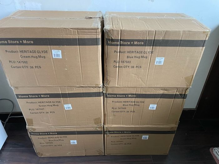 Job lot of hug mugs