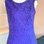 Red Chilli Purple Sleeveless Dress - Size UK 10 Image 6