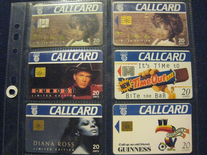 CALLCARDS - Fantastic Collection incl rare & test