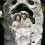 Antique English Staffordshire Pottery Image 2