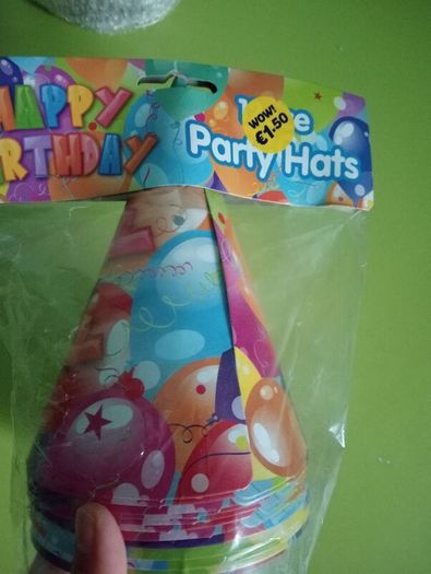 12 party hats