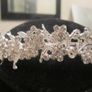 Bride's Designer Crystal Head piece Image 4