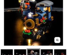 BrickBling Light Kit for LEGO Icons Holiday Express Train