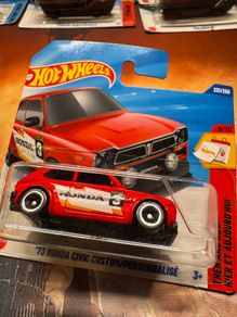 Hotwheels '73 Honda Civic Custom