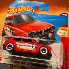 Hotwheels '73 Honda Civic Custom