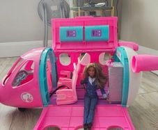 barbie airplane