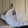 Halloween Tinsel Ghost Decoration Image 2