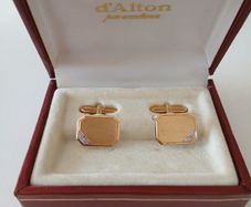 Beautiful Gold Tone Cufflinks