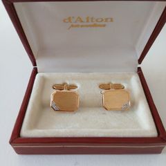 Beautiful Gold Tone Cufflinks